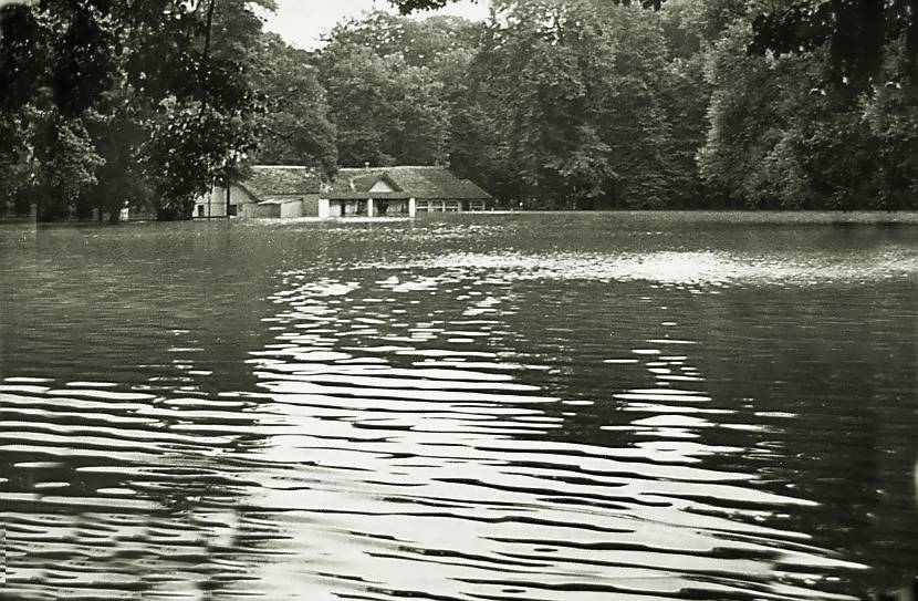 Powódź w 1977 roku. Zdjęcia Wincentego Kołodziejskiego