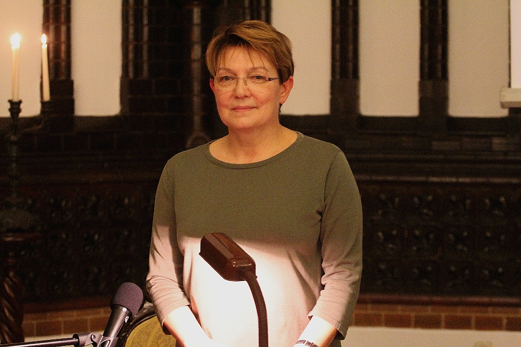 Czubówna czytała legniczanom książki białoruskiej noblistki