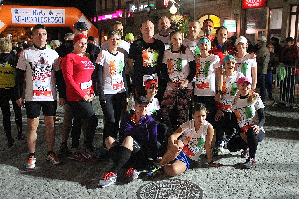 Blisko czterysta osób pobiegło w Biegu Niepodległości
