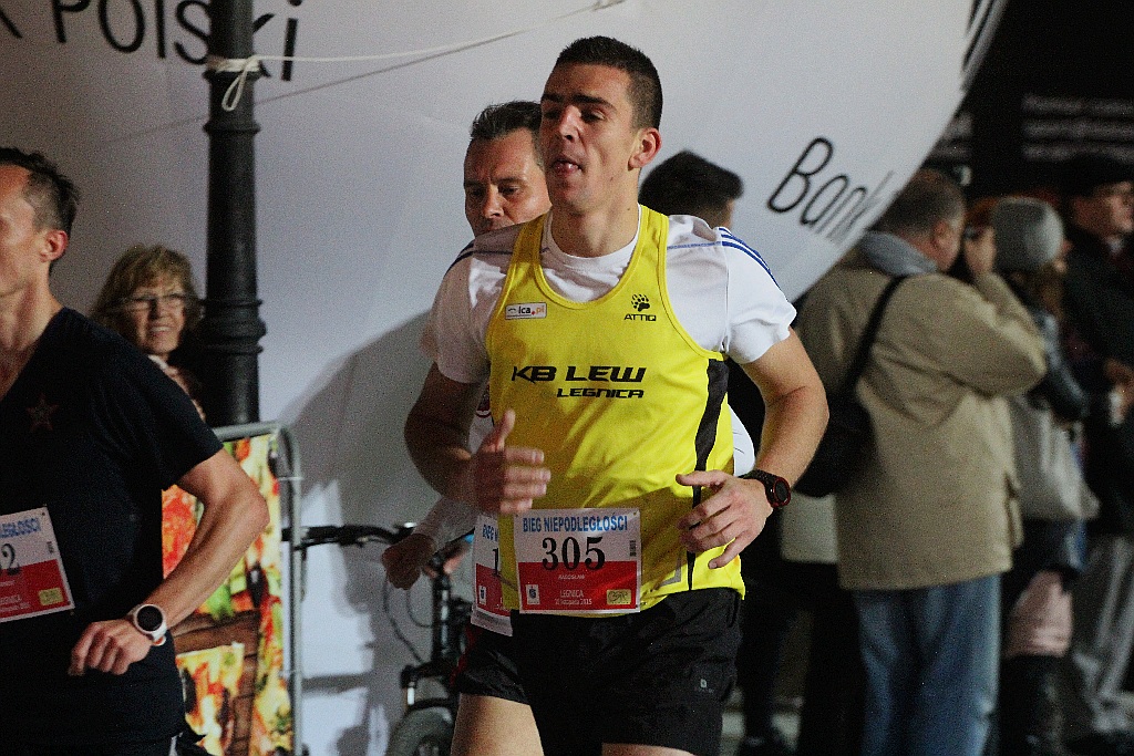 Blisko czterysta osób pobiegło w Biegu Niepodległości
