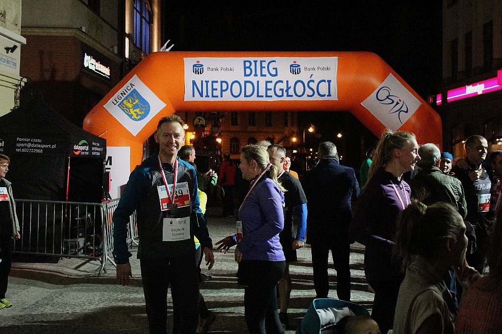 Blisko czterysta osób pobiegło w Biegu Niepodległości
