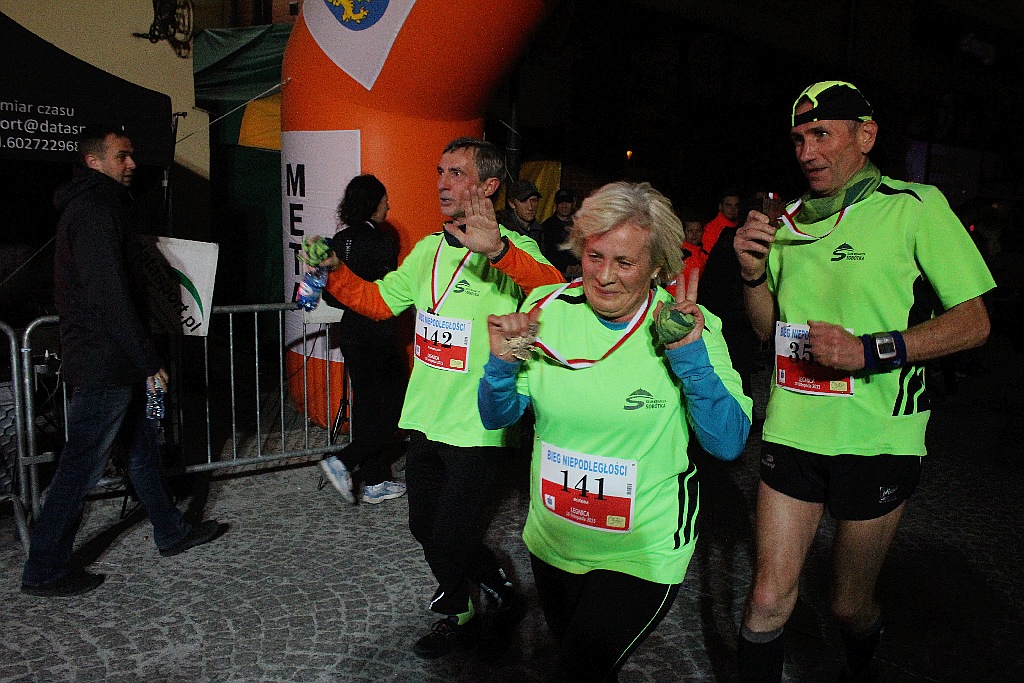 Blisko czterysta osób pobiegło w Biegu Niepodległości
