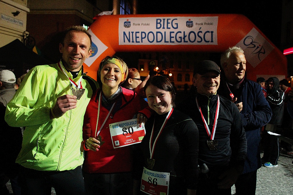 Blisko czterysta osób pobiegło w Biegu Niepodległości
