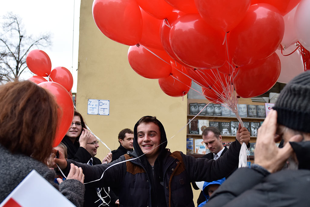 Legniczanie świętują w sercu miasta Dzień Niepodległości cz.1