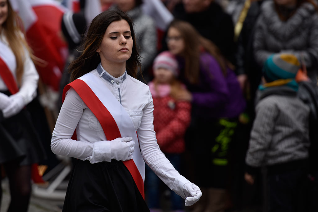 Pierwsze klasy mundurowe z VII LO złożyły uroczyste ślubowanie