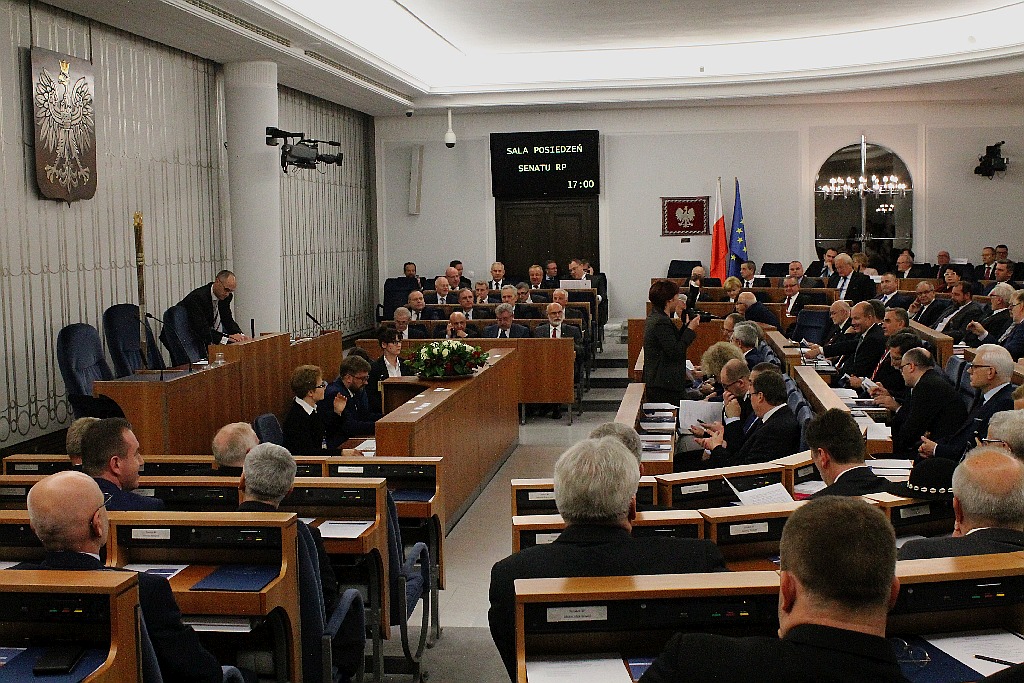 Czudowska zaprzysiężona. Piewsze posiedzenie Senatu za nami