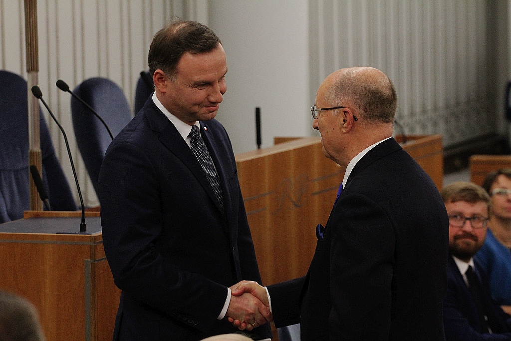 Czudowska zaprzysiężona. Piewsze posiedzenie Senatu za nami