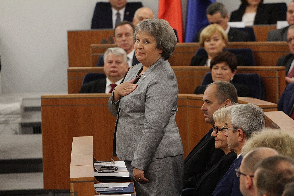 Czudowska zaprzysiężona. Piewsze posiedzenie Senatu za nami