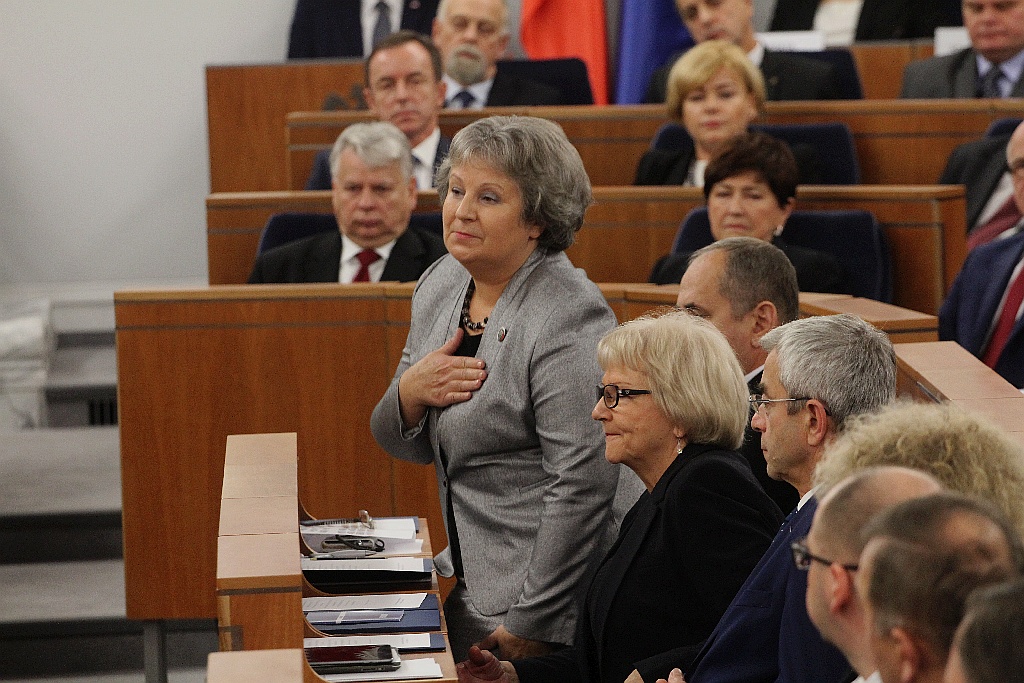 Czudowska zaprzysiężona. Piewsze posiedzenie Senatu za nami