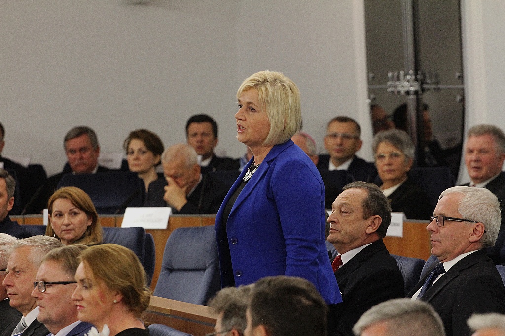Czudowska zaprzysiężona. Piewsze posiedzenie Senatu za nami
