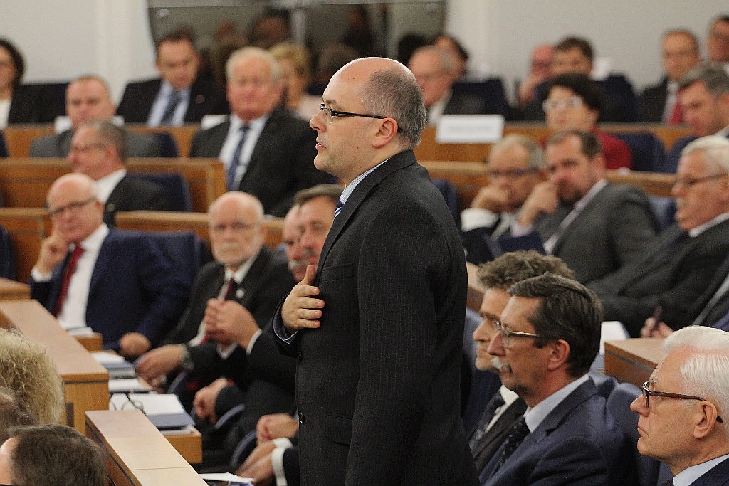 Czudowska zaprzysiężona. Piewsze posiedzenie Senatu za nami