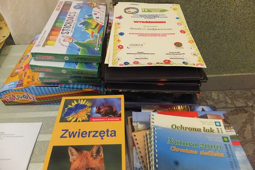 Przyroda ojczysta pędzlem i obiektywem. Rozdanie nagród