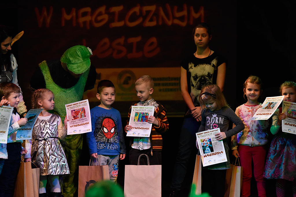 Dzieci wiedzą, że w lesie jest magicznie. Odebrały  nagrody