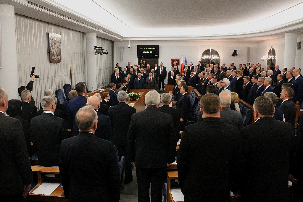 Czudowska zaprzysiężona. Piewsze posiedzenie Senatu za nami