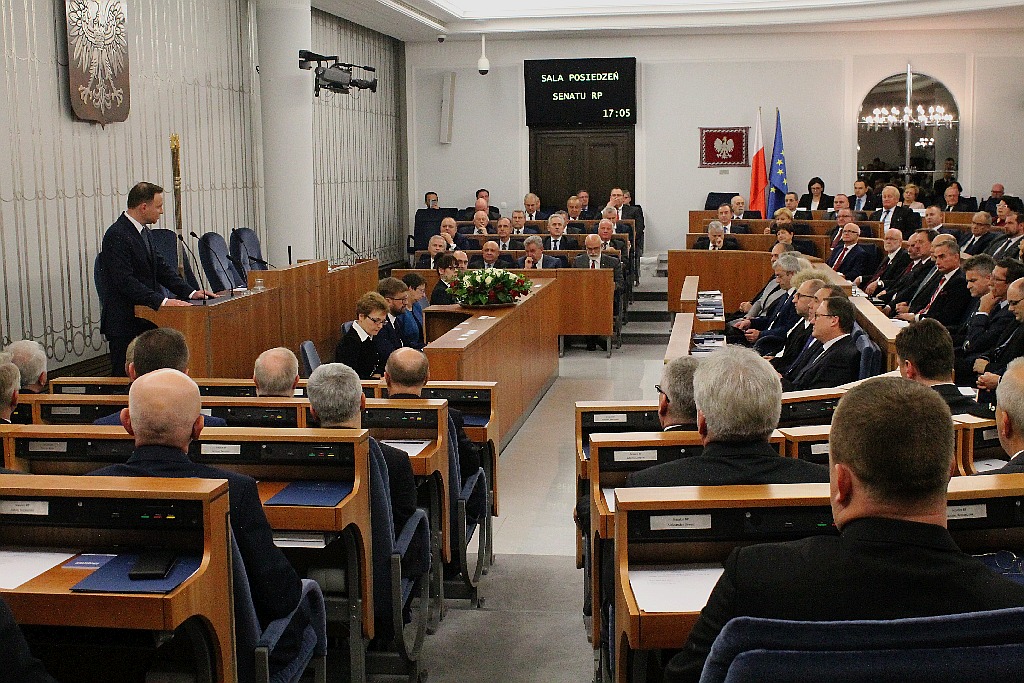 Czudowska zaprzysiężona. Piewsze posiedzenie Senatu za nami