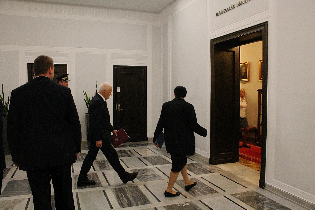 Czudowska zaprzysiężona. Piewsze posiedzenie Senatu za nami