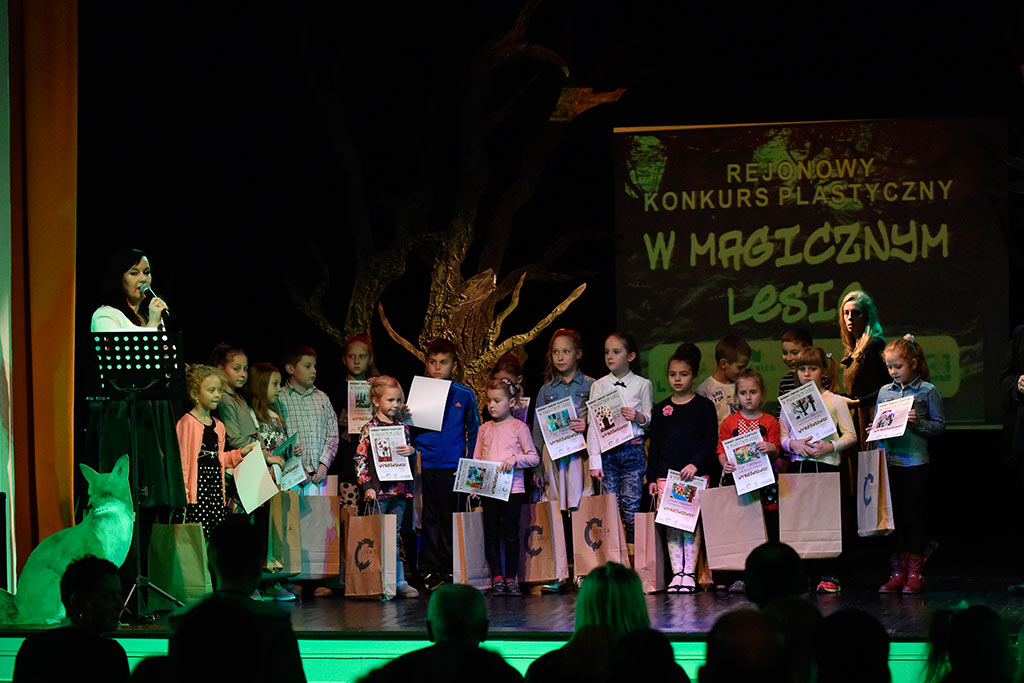 Dzieci wiedzą, że w lesie jest magicznie. Odebrały  nagrody