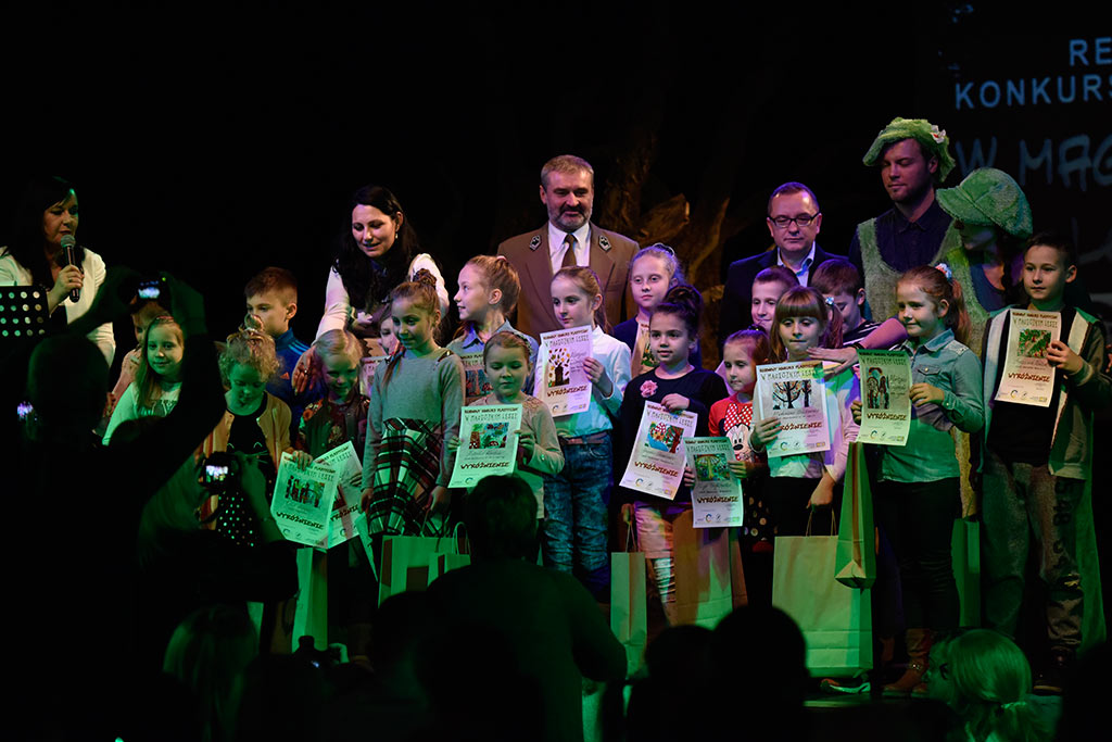 Dzieci wiedzą, że w lesie jest magicznie. Odebrały  nagrody
