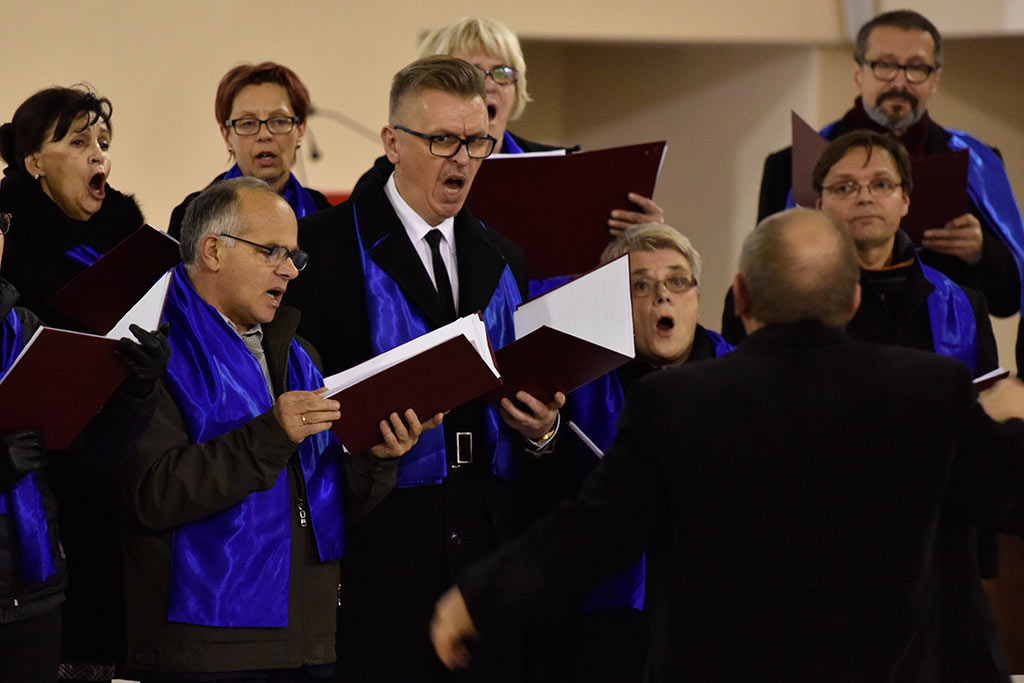 Koncert Cecyliański na zakończenie przeglądu chórów diecezji
