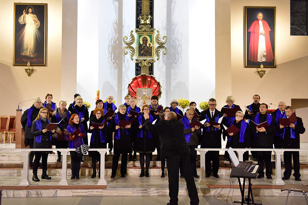 Koncert Cecyliański na zakończenie przeglądu chórów diecezji