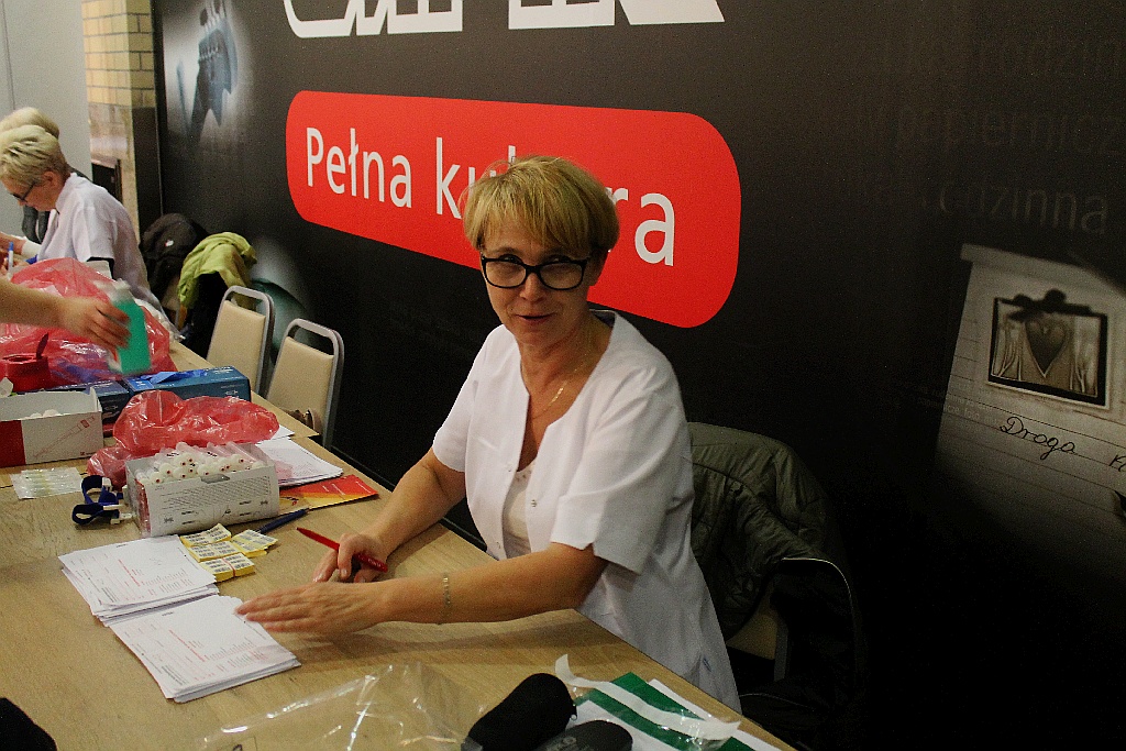 Uczestnicy Światowych Dni Młodzieży uczą się ratować ludzi