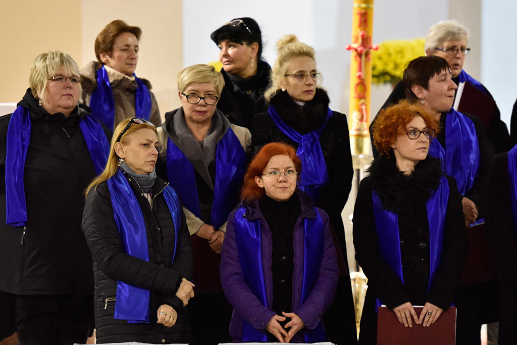 Koncert Cecyliański na zakończenie przeglądu chórów diecezji