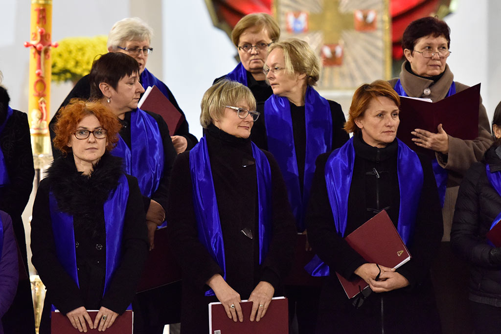 Koncert Cecyliański na zakończenie przeglądu chórów diecezji