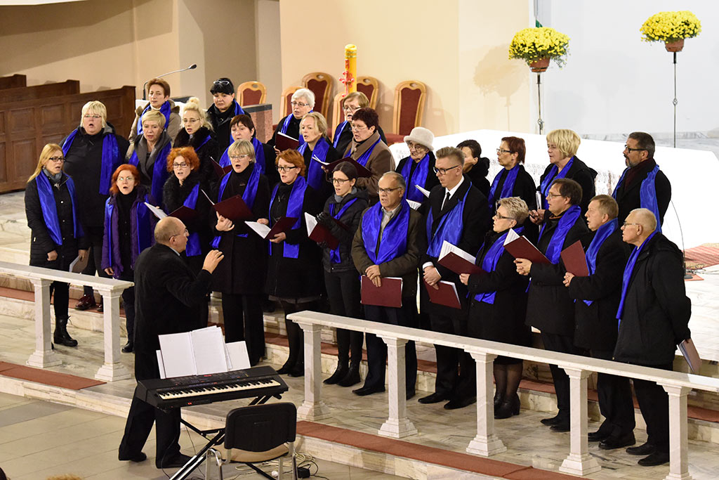 Koncert Cecyliański na zakończenie przeglądu chórów diecezji