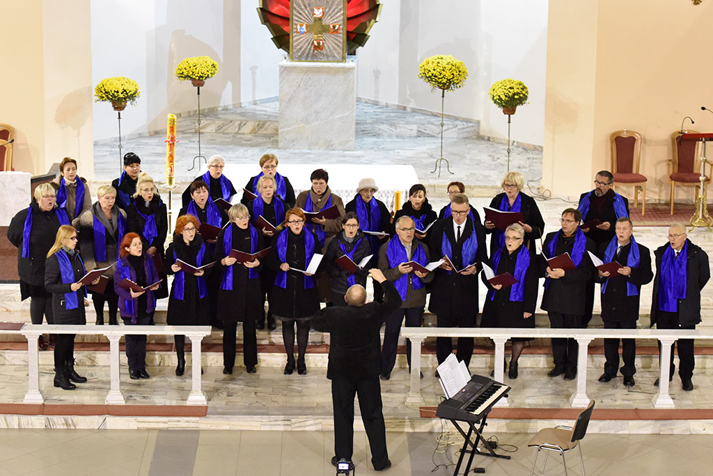 Koncert Cecyliański na zakończenie przeglądu chórów diecezji