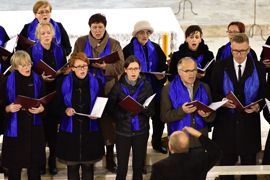 Koncert Cecyliański na zakończenie przeglądu chórów diecezji