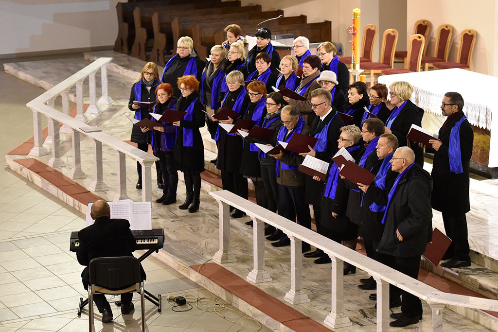 Koncert Cecyliański na zakończenie przeglądu chórów diecezji