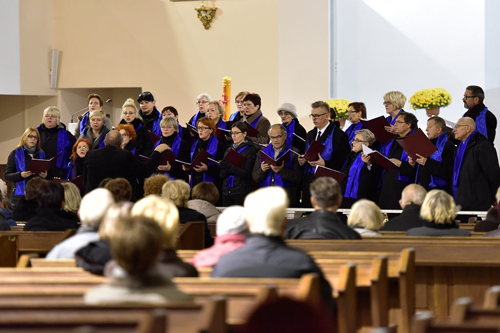 Koncert Cecyliański na zakończenie przeglądu chórów diecezji