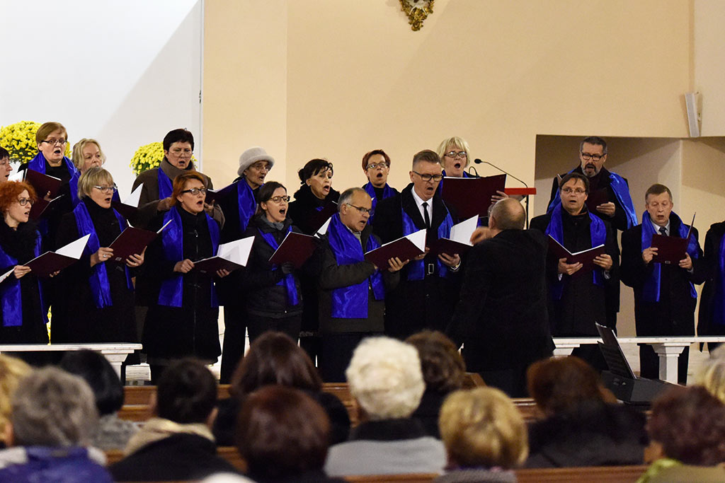Koncert Cecyliański na zakończenie przeglądu chórów diecezji