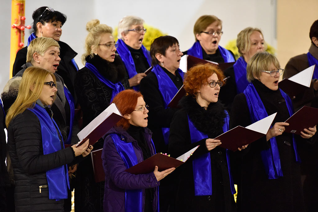 Koncert Cecyliański na zakończenie przeglądu chórów diecezji