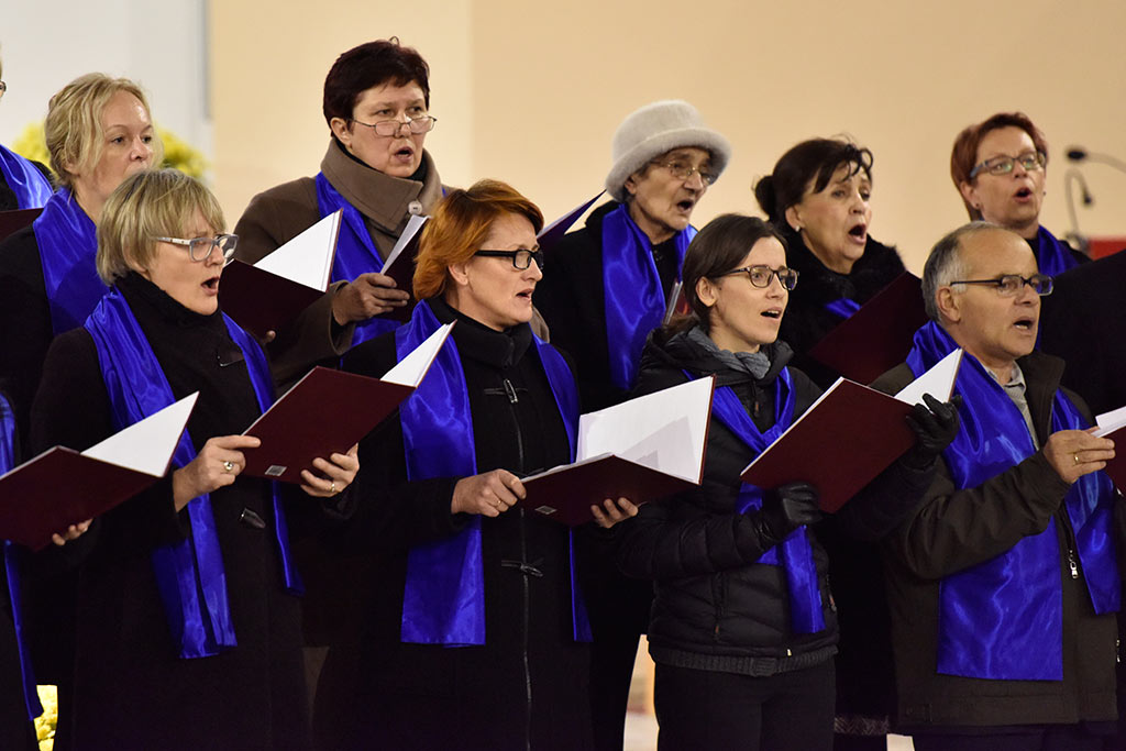 Koncert Cecyliański na zakończenie przeglądu chórów diecezji