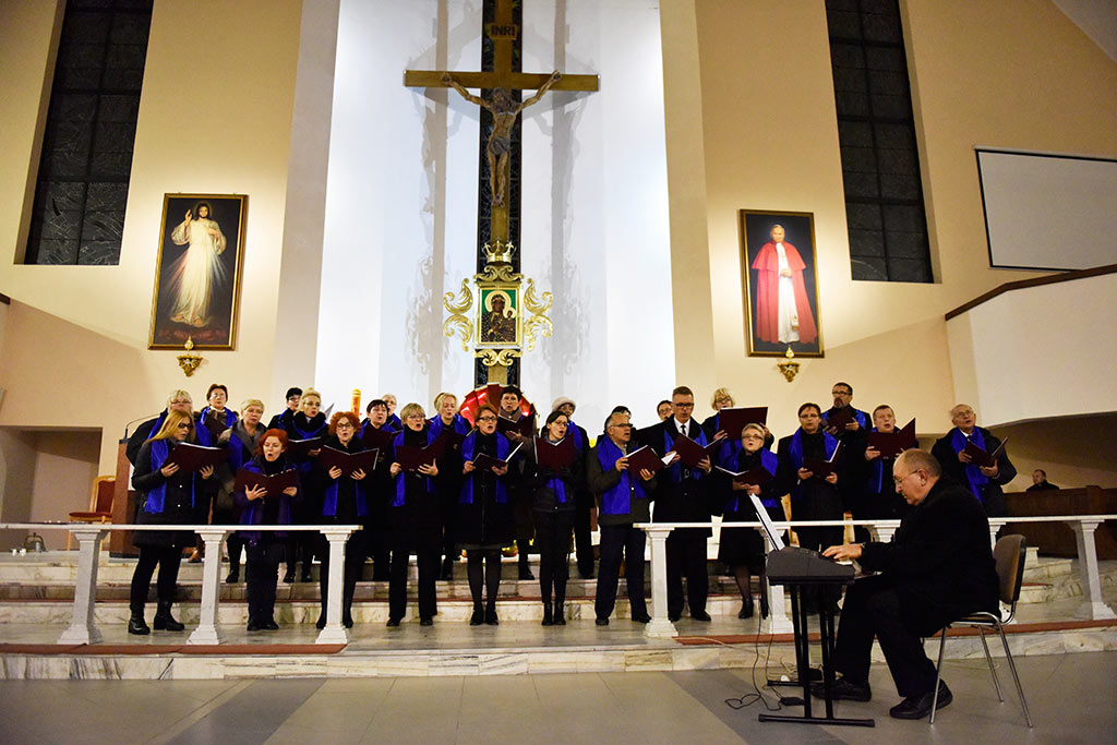 Koncert Cecyliański na zakończenie przeglądu chórów diecezji