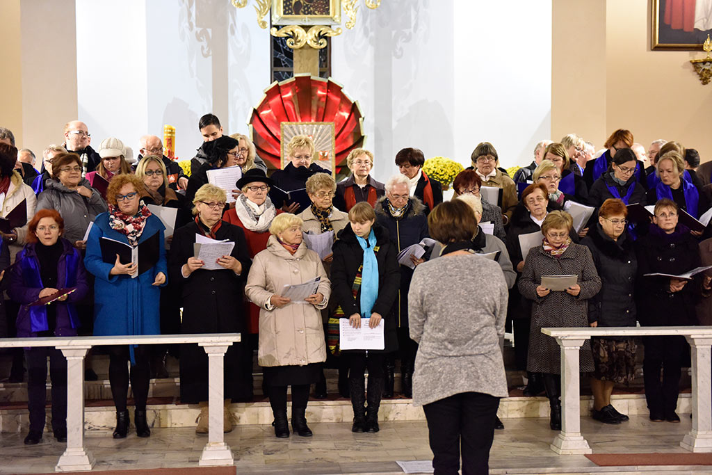 Koncert Cecyliański na zakończenie przeglądu chórów diecezji