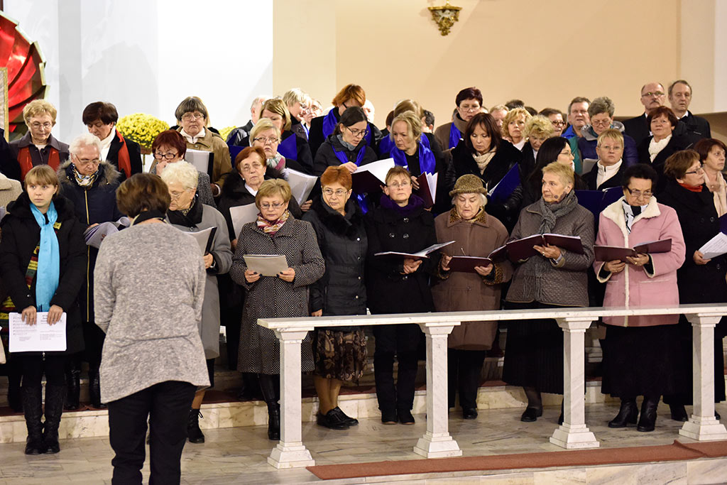 Koncert Cecyliański na zakończenie przeglądu chórów diecezji