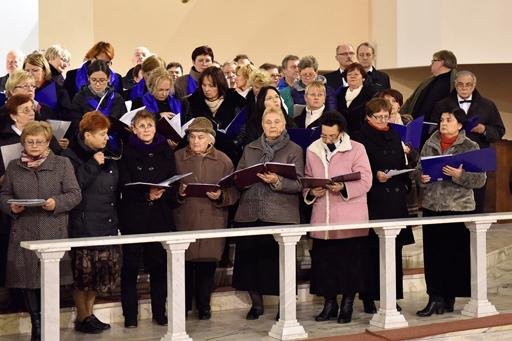 Koncert Cecyliański na zakończenie przeglądu chórów diecezji