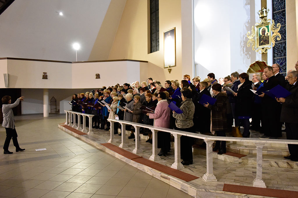 Koncert Cecyliański na zakończenie przeglądu chórów diecezji