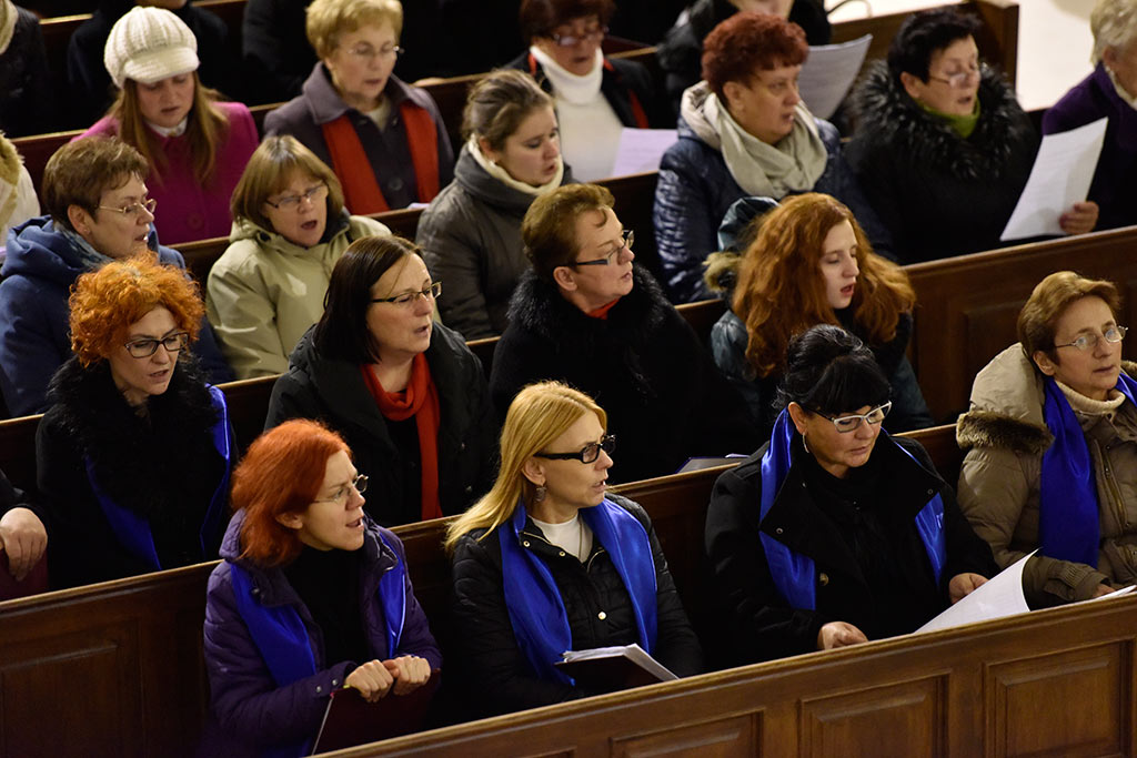 Koncert Cecyliański na zakończenie przeglądu chórów diecezji