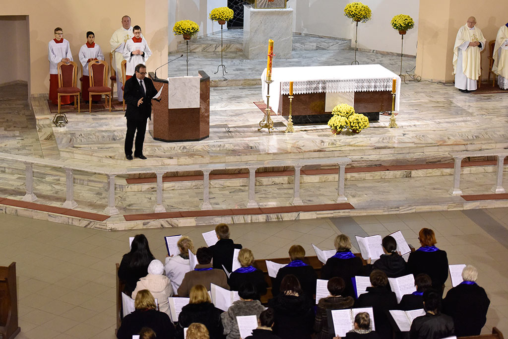 Koncert Cecyliański na zakończenie przeglądu chórów diecezji