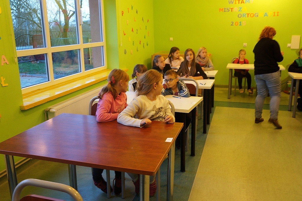 W Golance Górnej odbył się finał konkursu Mistrz Ortografii 2015