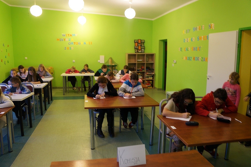 W Golance Górnej odbył się finał konkursu Mistrz Ortografii 2015
