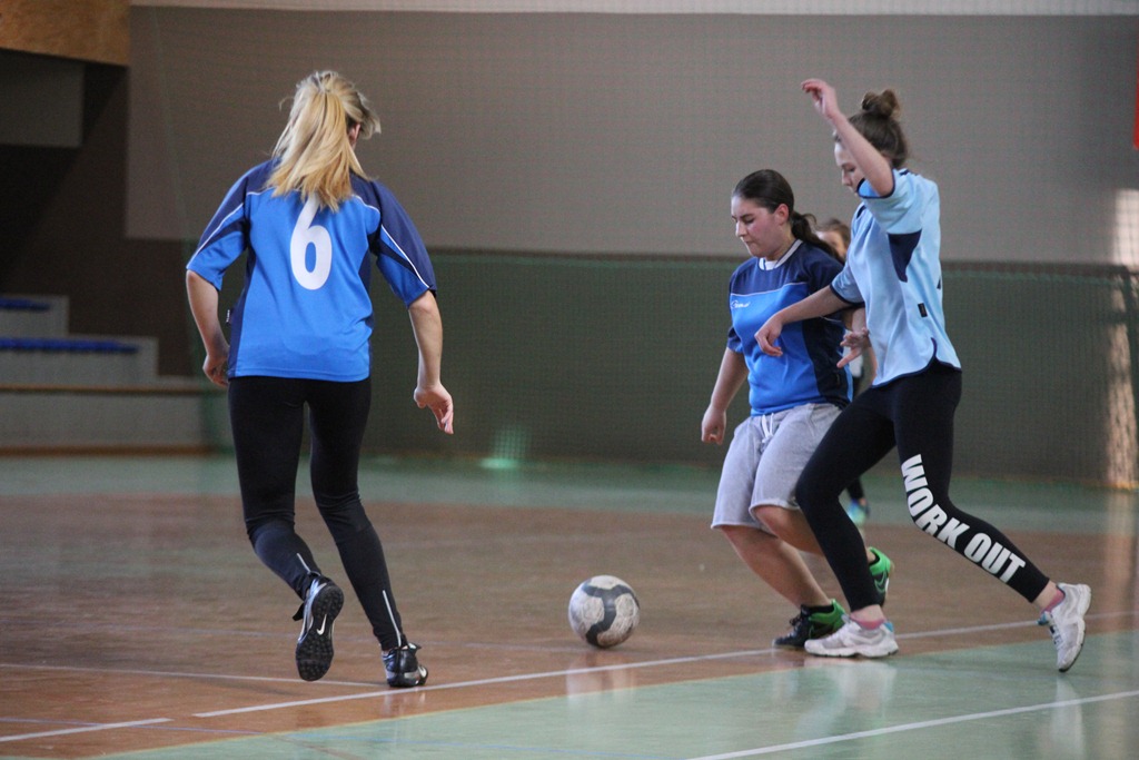 Dziewczyny z ILO najlepsze w licealiadzie w futsalu