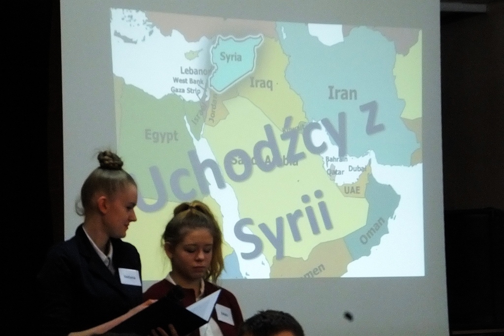 W VI Liceum Ogólnokształcącym odbyła się debata o uchodźcach