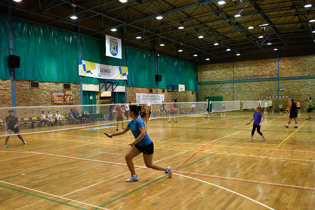 Otwarte Mistrzostwa Legnicy w badmintonie w hali przy Lotniczej