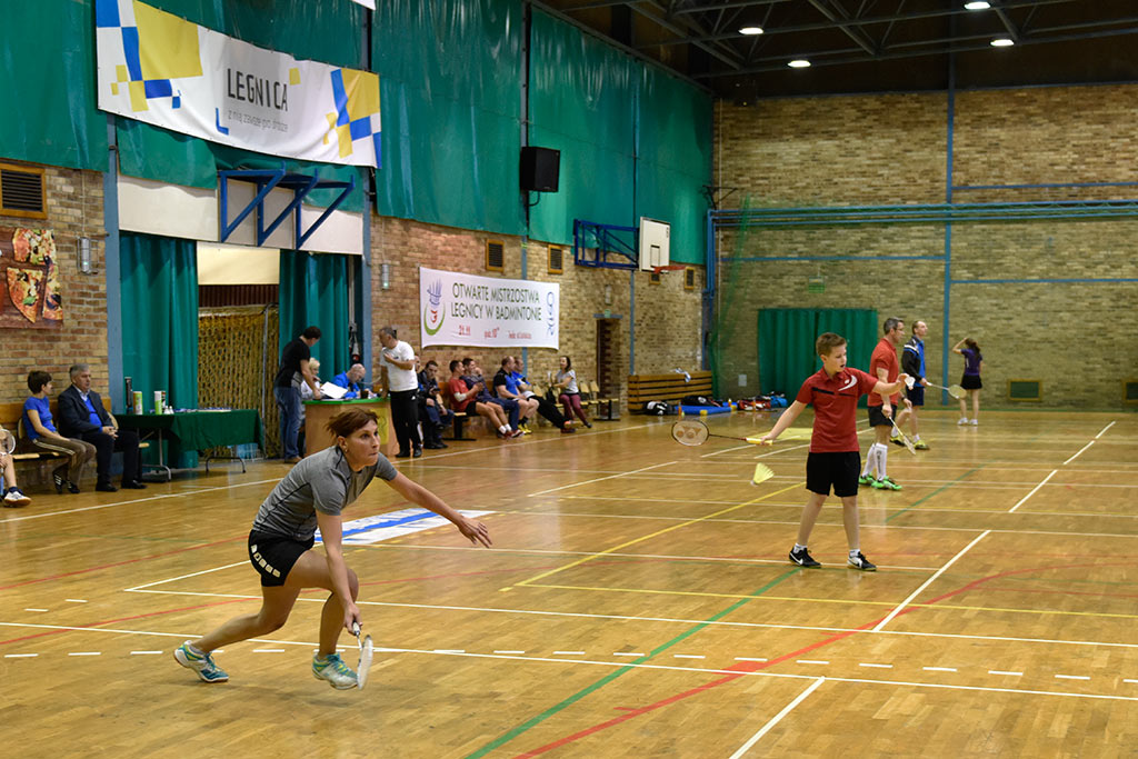 Otwarte Mistrzostwa Legnicy w badmintonie w hali przy Lotniczej