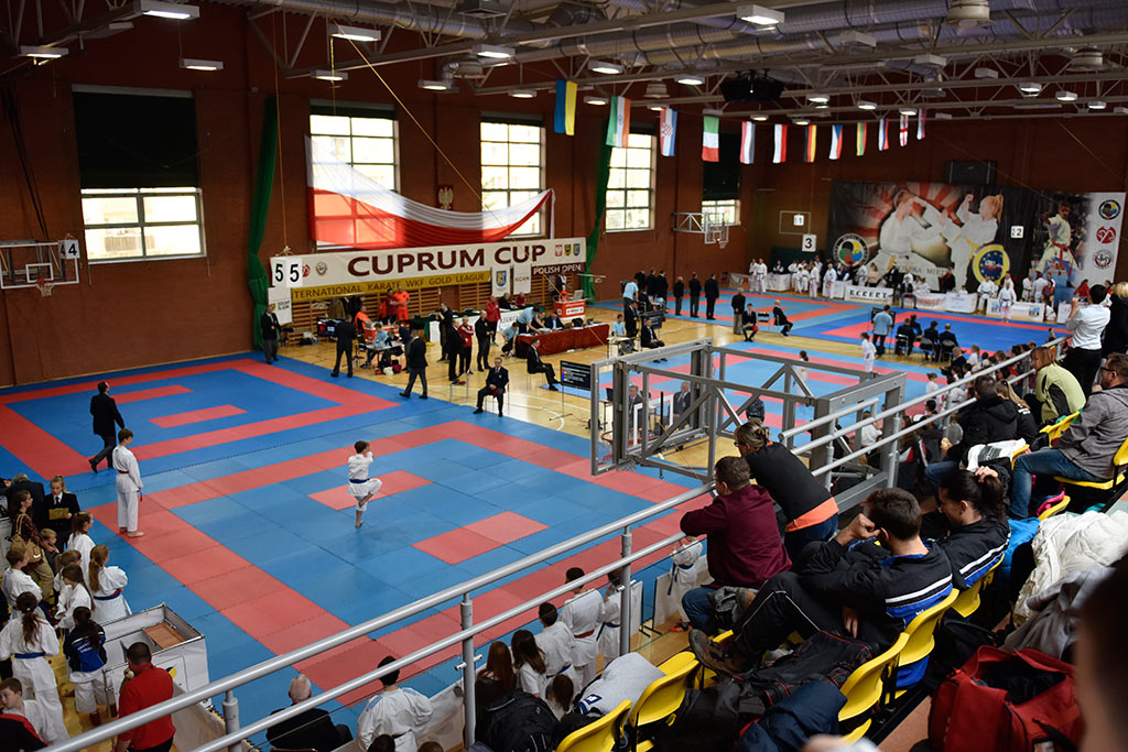 Zmagania karateków w Cuprum Cup – International Karate WKF. Cz.1