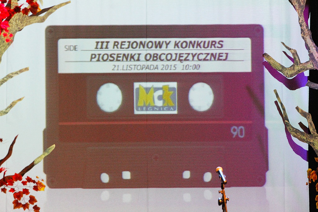 III Rejonowy Konkurs Piosenki Obcojęzycznej w MCK w Legnicy